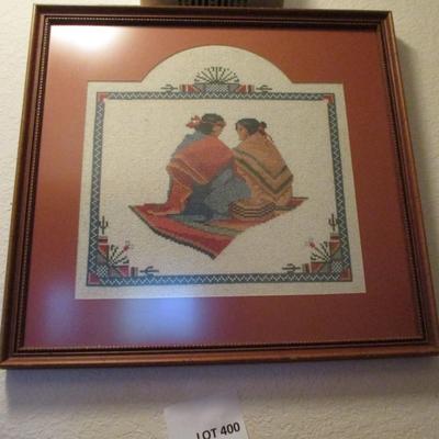 Needlepoint Native American Art