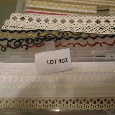 Scrapbook Brads/Embellishments/Borders