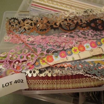 Scrapbook Brads/Embellishments/Borders