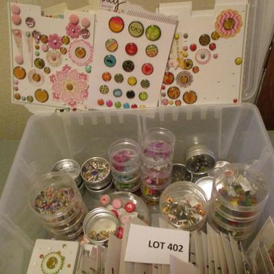 Scrapbook Brads/Embellishments/Borders