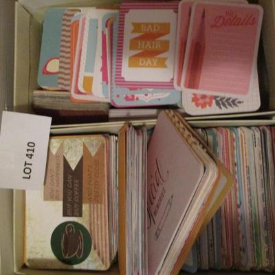 Scrapbook-Stickers/Cards