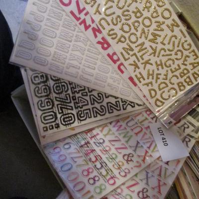 Scrapbook-Stickers/Cards