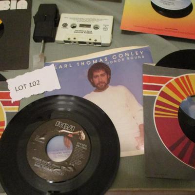 Various 45's