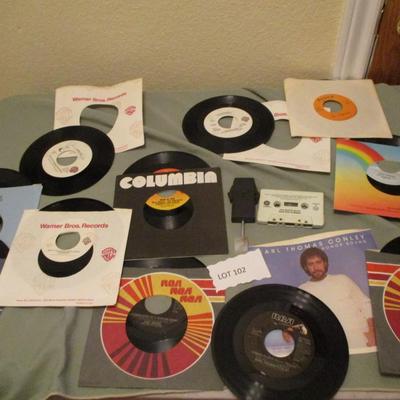 Various 45's
