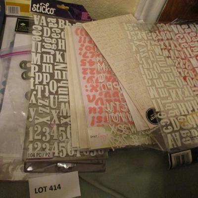 Scrapbook Cardstock-Stickers