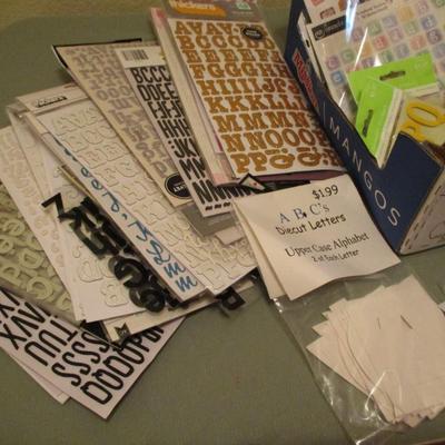 Scrapbook--Stickers
