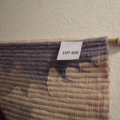 Woven Native American Wall Hanging