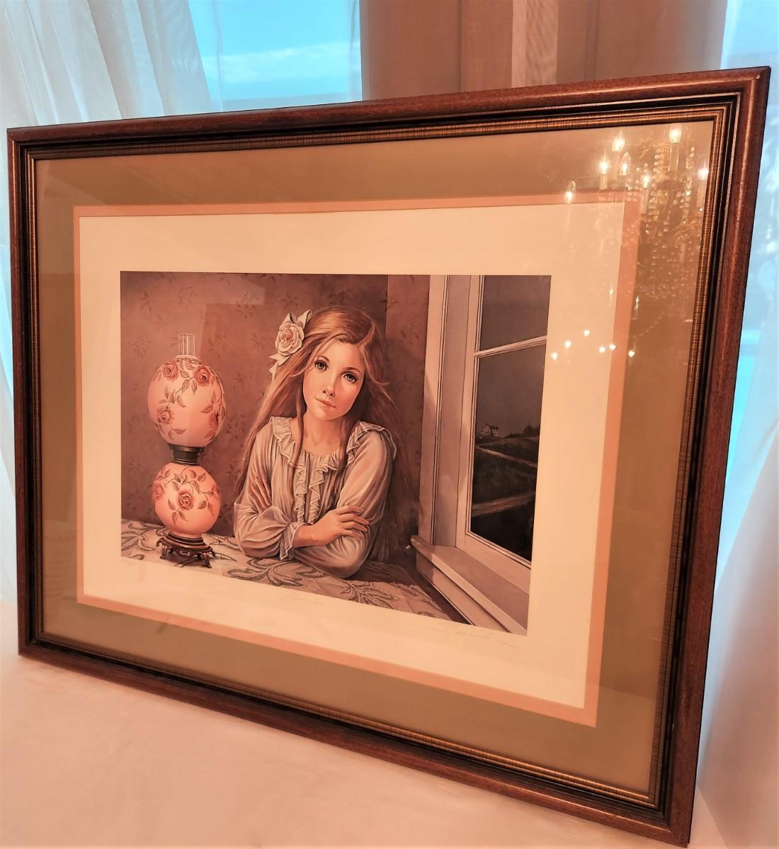 Lot 14 Framed Patti Bannister Ltd Edition Print signed, numbered