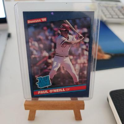 Donruss 86 Paul O'Neal Rated Rookie