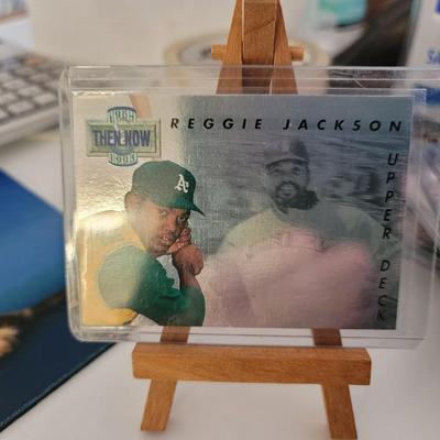 Then & Now Reggie Jackson Upperdeck