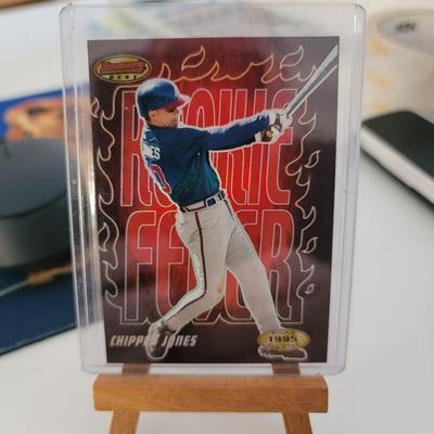 Bowman Best Chipper Jones Rookie Fever