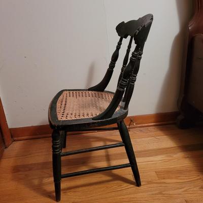 Vintage Painted Wooden Childrenâ€™s Chair (B3-CE)