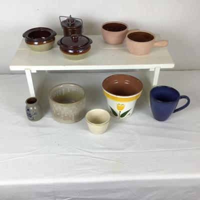 Lot. 6216. Assortment of Stoneware