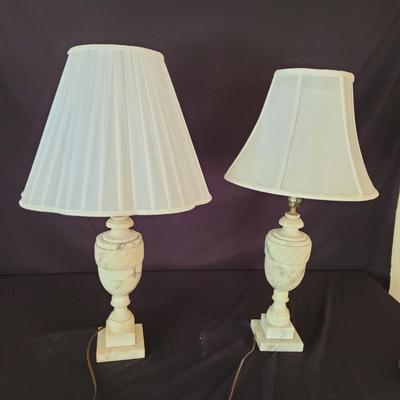 Pair of Marble Lamps (B3-CE)