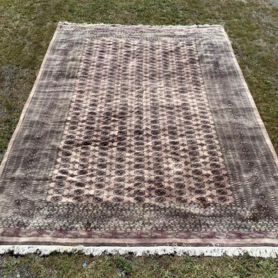 6279 LARGE Bokhara Oriental Rug 18' x 12'3