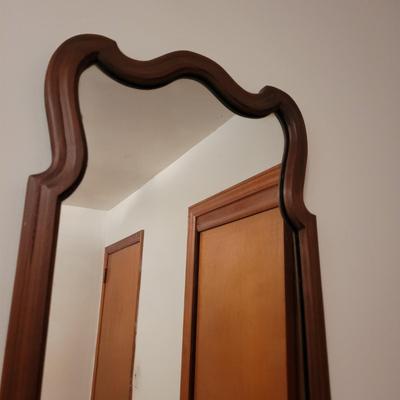 Wooden Framed Vertical Mirror (B3-CE)