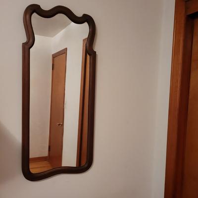 Wooden Framed Vertical Mirror (B3-CE)