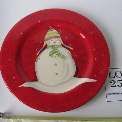 Snowman Tray, Sakura