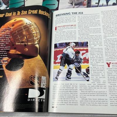 Lot of Retro NHL Mighty Ducks of Anaheim Official Magazines