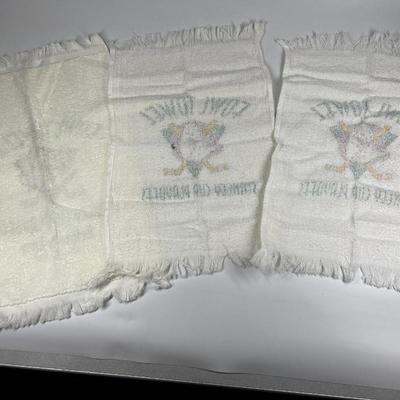 Lot of Mighty Ducks NHL Stanley Cup Playoffs Fowl Towels