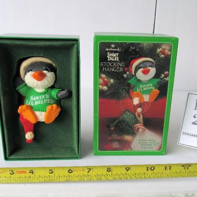 Hallmark Shirt Tales Stocking Hanger in Box