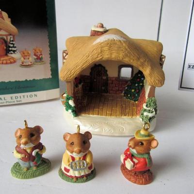 Hallmark Special Edition Moustershire Christmas Ornaments