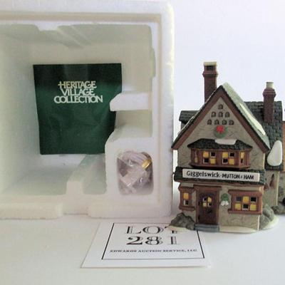 Nice Dept 56 Giggleswick Mutton and Ham House
