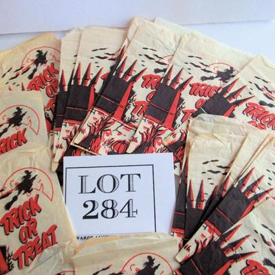 Vintage Halloween Paper Treat Bags