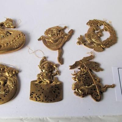 Older Plastic Figural Christmas Ornaments