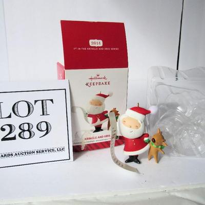 Hallmark 2014 Kringle and Kris Christmas Ornament
