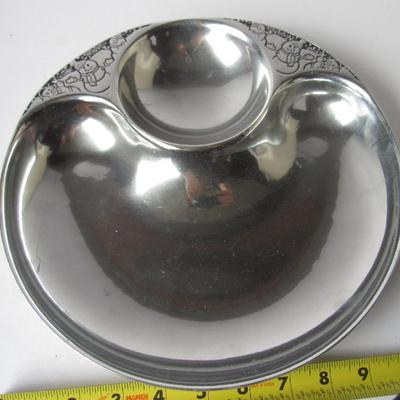 Heavy Metal Wilton Chip and Dip Bowl
