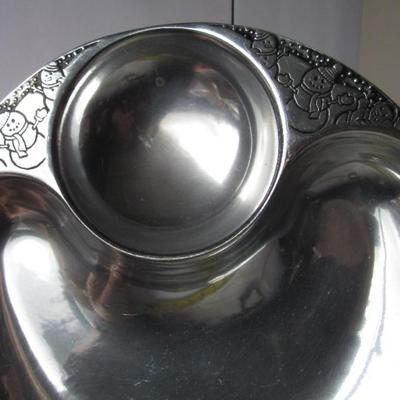 Heavy Metal Wilton Chip and Dip Bowl
