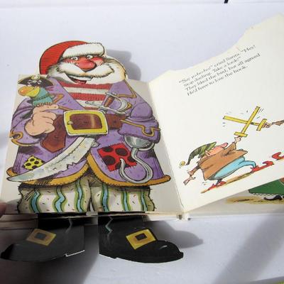 2 Nice Christmas Books: Santa's New Suit Pop Out, 1993 and Book of Santa Claus, 2002