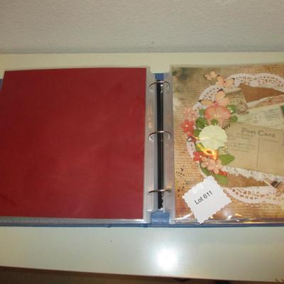 Scrapbook Albums w/pre-made pages