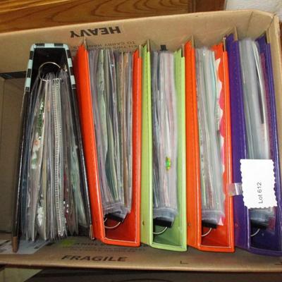 Scrapbook Albums w/Completed Pages