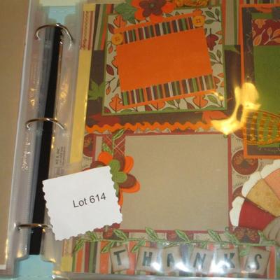 Scrapbook Albums-Pre-Made pages