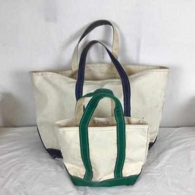 Lot. 6226. Two Canvas Totes