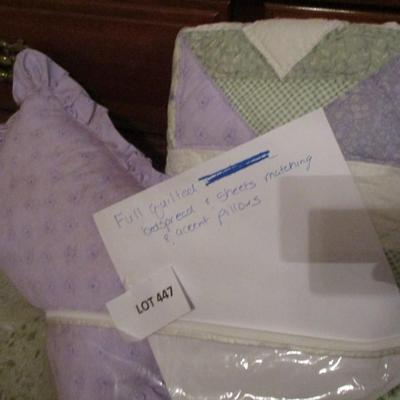 Full Quilted bedspread