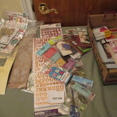 Scrapbook Sticker