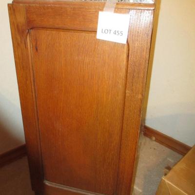 Vintage Small Oak Nightstand