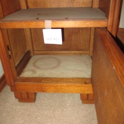 Vintage Small Oak Nightstand