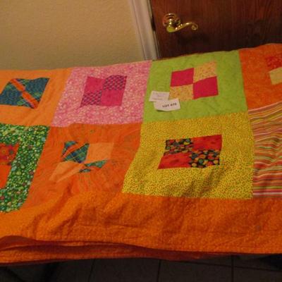 Kingsized Handmade Quilt