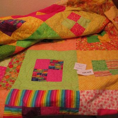 Kingsized Handmade Quilt