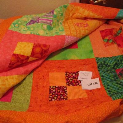 Kingsized Handmade Quilt