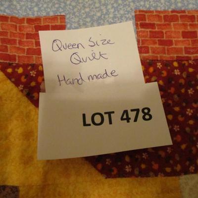 Handmade Queen Quilt