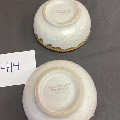 Utensil holder and two bowls