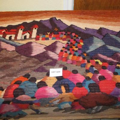 Native American Woven Wall Hanging