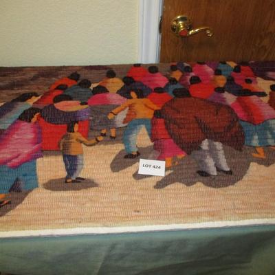 Native American Woven Wall Hanging