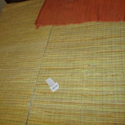 2 Woven Runner Rugs