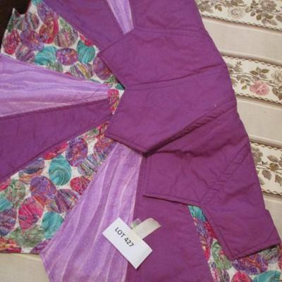 Quilted Throw/Quilted Table Topper